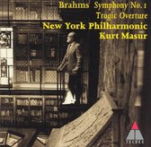 Brahms: Symphony no 1, Tragic Overture / Masur, New York PO