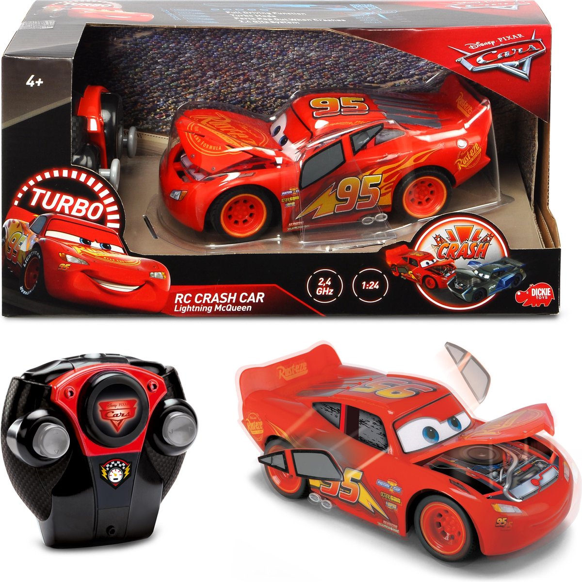 Cars 3 RC Lightning McQueen Bestuurbare auto
