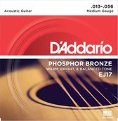 D'Addario A-Git.snaren EJ17 13-56 Phosphor Bronze - Akoestische gitaarsnaren