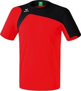 Erima Club 1900 2.0 T-shirt Junior  Sportshirt - Maat 128  - Unisex - rood/zwart
