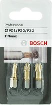 Bosch schroefbitset - 3-delig - PZ 1/2/3