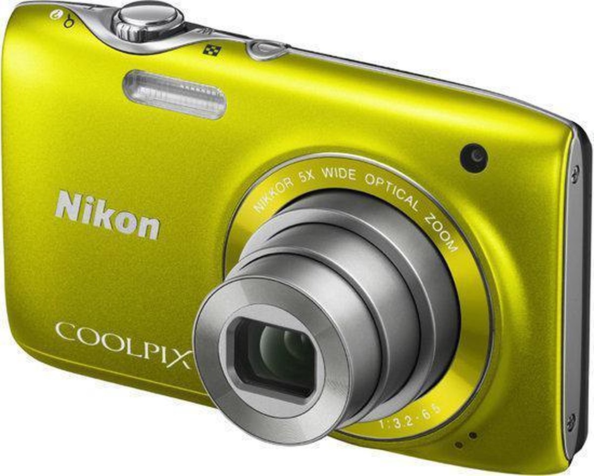 Nikon Coolpix S3100 - Compact Camera in Roze | bol