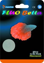 Superfish Fluo Betta - Aquarium - Ornament - Oranje