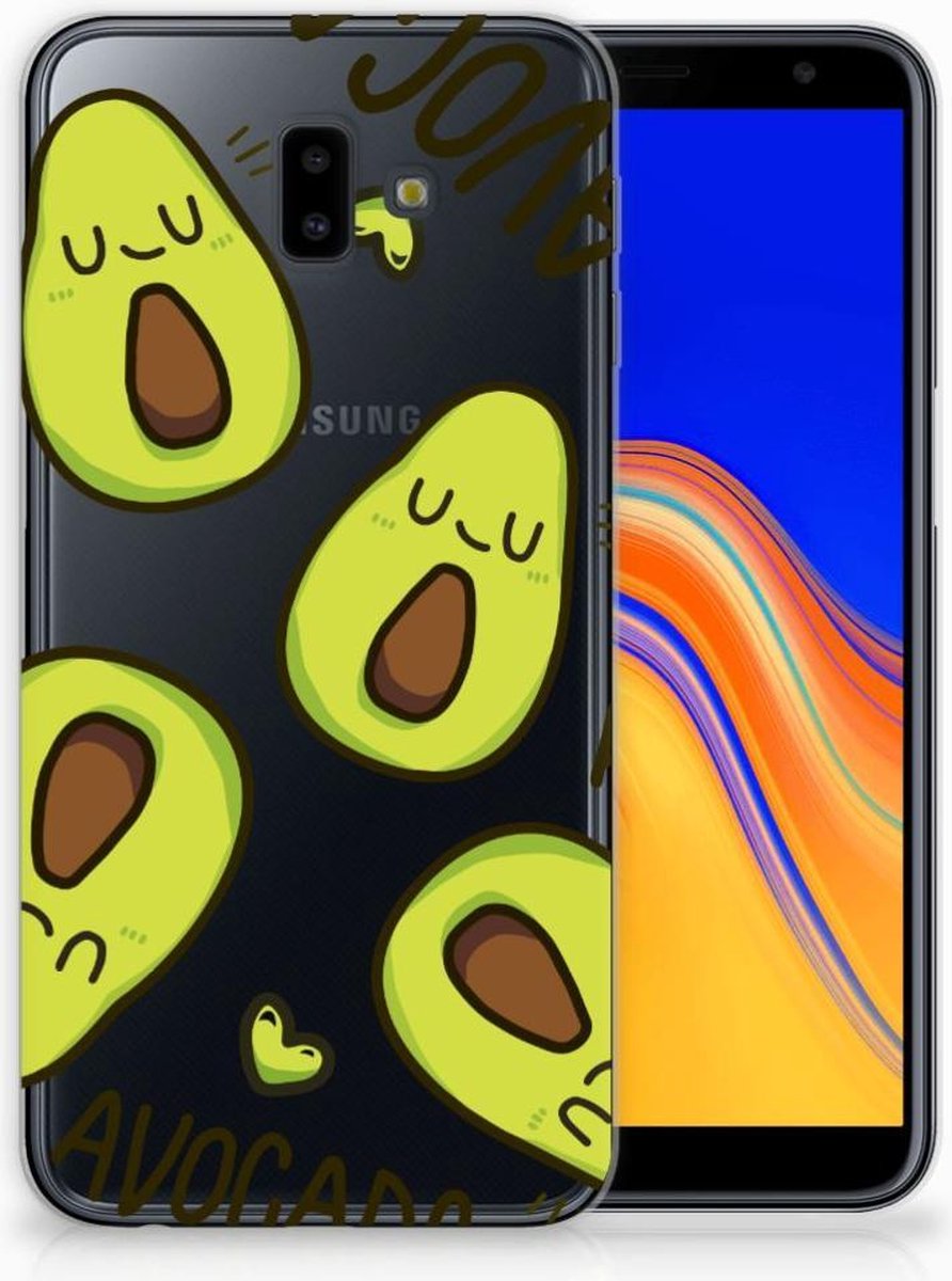 Samsung Galaxy J6 Plus (2018) Telefoonhoesje met Naam Avocado Singing