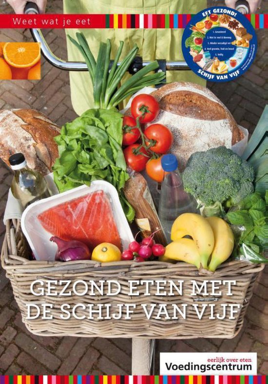 Cover van het boek 'Gezond eten met de schijf van vijf'