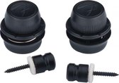 Fender FSLB1 F Strap Locks Black strap lock