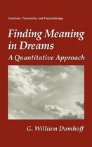 Finding Meaning in Dreams: A Quantitative Approach