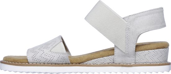 Skechers Desert Kiss Sandalen Dames - Off White - Maat 38 | Bestel nu!