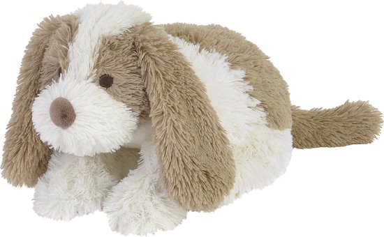 Hond Knuffel - Wit/Beige - Baby knuffel | bol.com