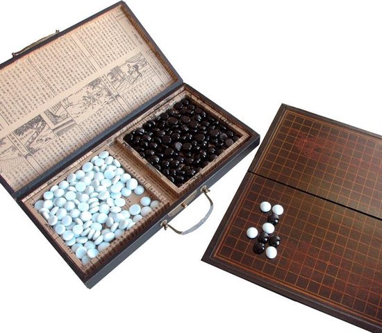 Chinees Go Spel in houten doos Zwart | Games | bol.com