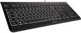 CHERRY KC 1000 toetsenbord USB QWERTY Amerikaans Engels Zwart