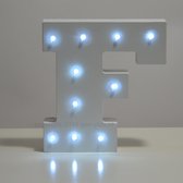 Letterlamp F