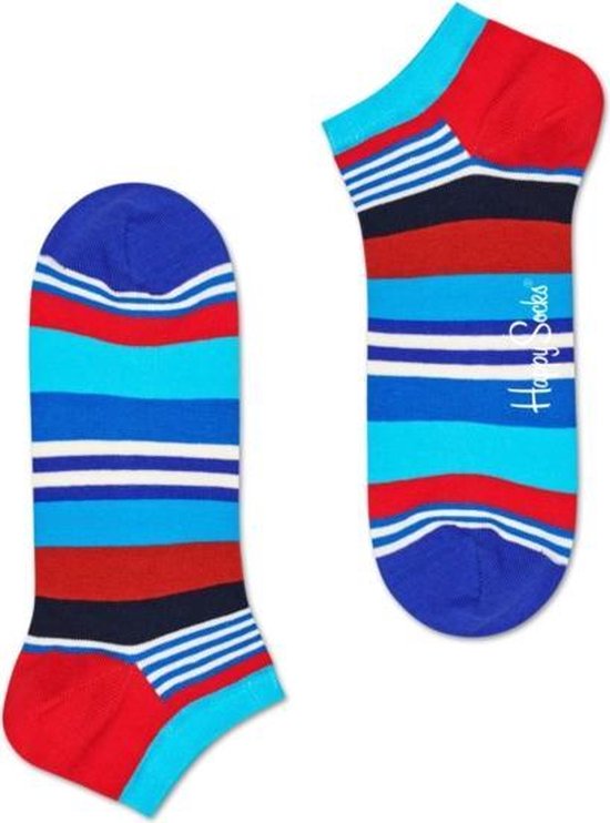 Happy Socks Low Socks Multi Stripe, Maat 36/40