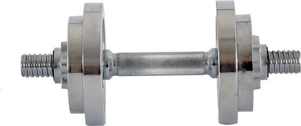 InSportline Halterset 3 tot 10 kg 2x Chrome