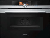 Siemens CM678G4S1 - iQ700 - Compacte oven met Microgolfoven - Zwart