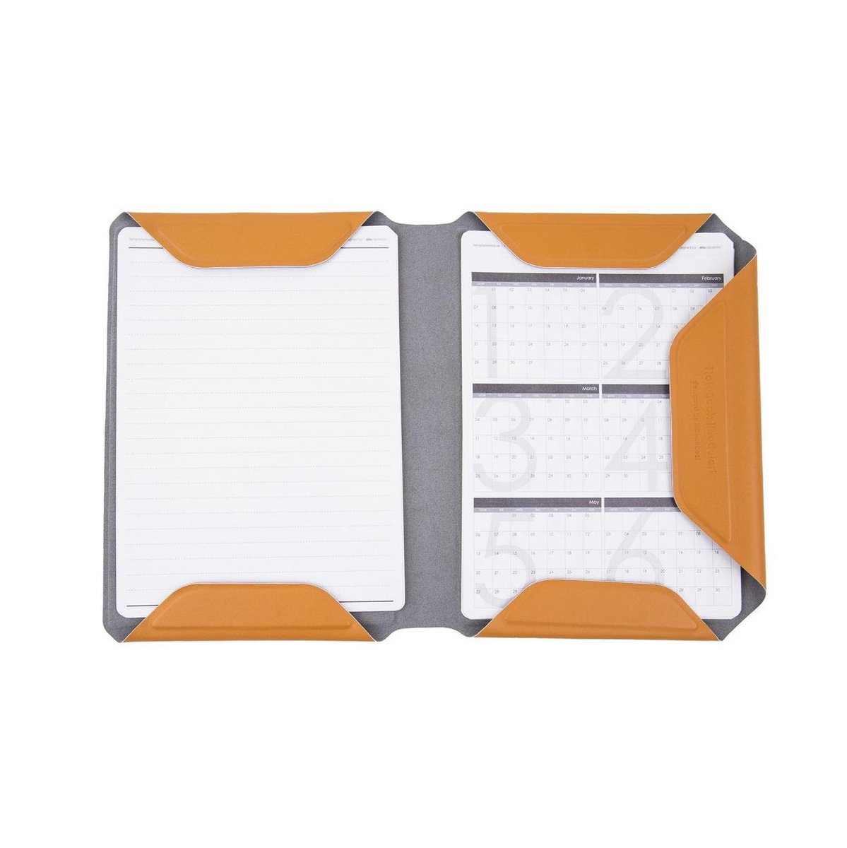 Allocacoc Modular Notebook - Mini - A5-Formaat - Geel