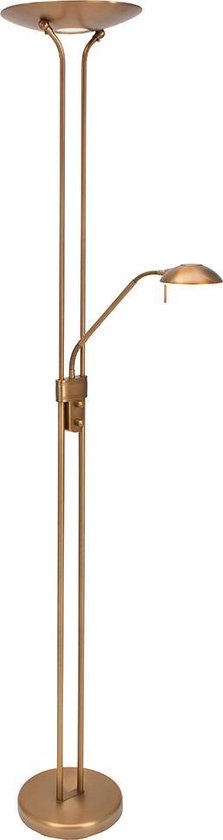 Steinhauer Mexlite - Lampadaire - 2 lumières - LED - Bronze - Réflecteur