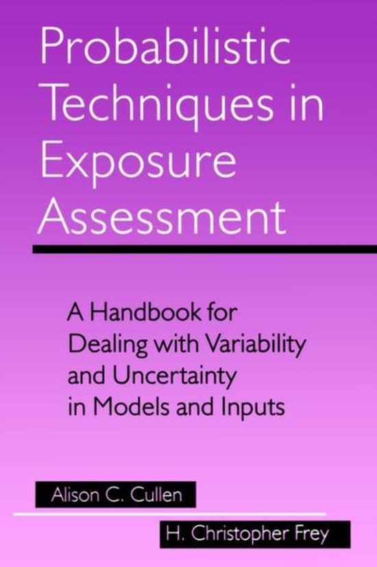 Probabilistic Techniques in Exposure Assessment - cover