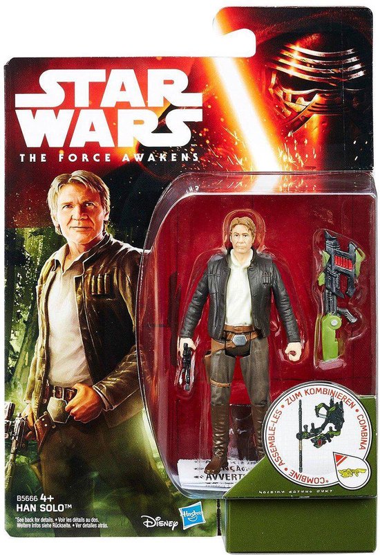 Associëren dik Merchandiser Star Wars VII Han Solo - Speelfiguur | bol.com