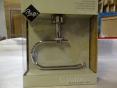 Plieger Globe closetrolhouder inox