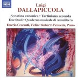 Roberto Prosseda & Duccio Ceccanti - Dallapiccola: Complete Violin Works (CD)