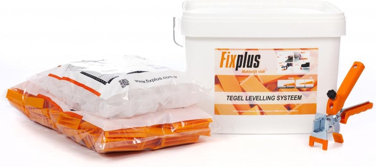 Fix plus starters tegel levelling systeem