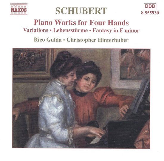 Schubert: Piano Works For Four Hands, Christopher Hinterhuber | CD ...