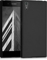 Zwart TPU hoesje voor de Sony Xperia XA1 Plus