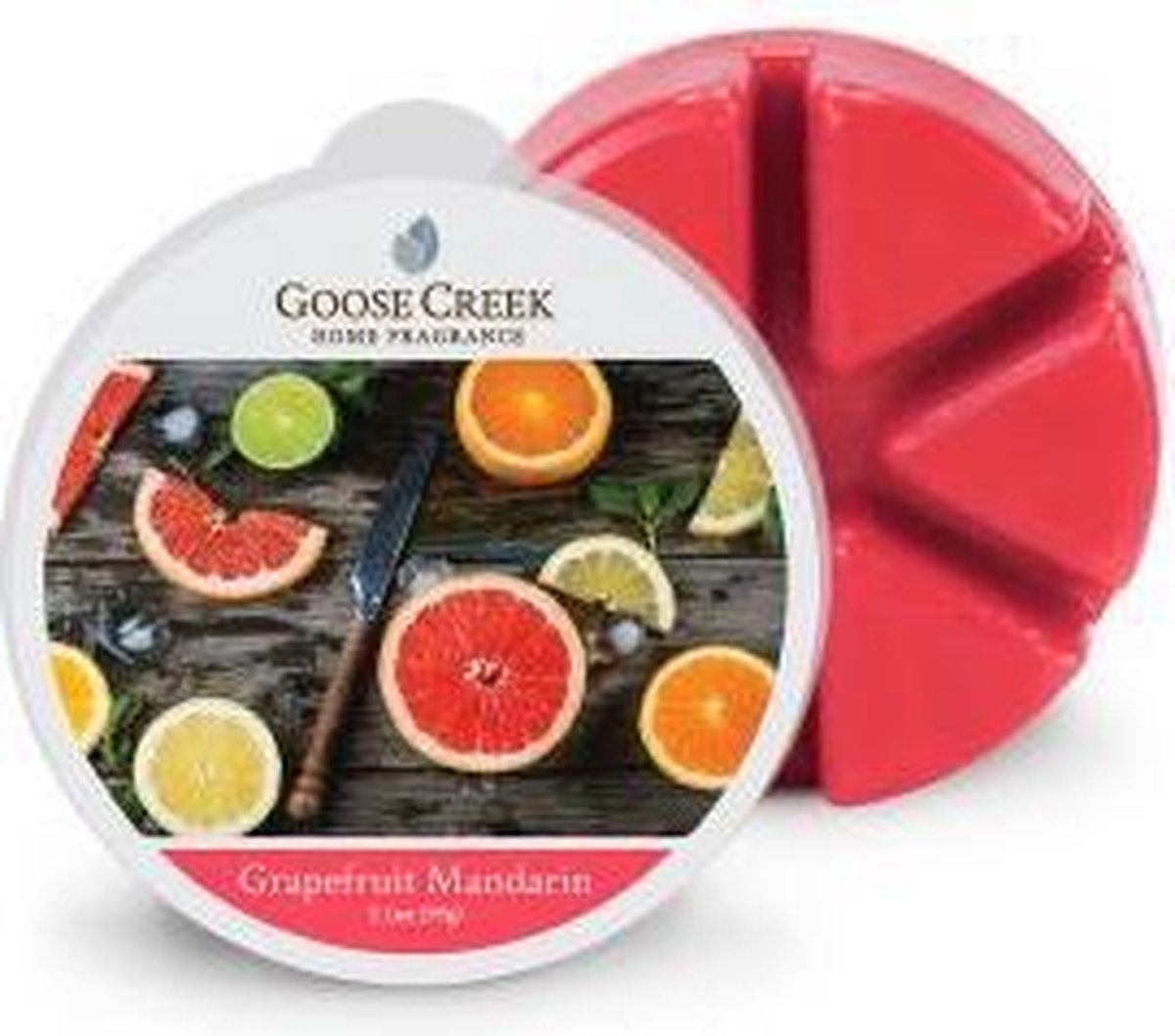 Goose Creek Wax Melt Grapefruit Mandarin Brandtijd 80-90 uur