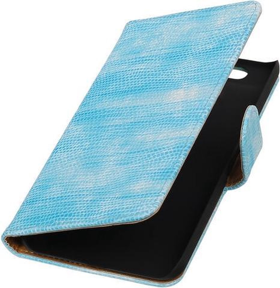 Huawei Nexus 6P - Mini Slang Turquoise Booktype Wallet Hoesje
