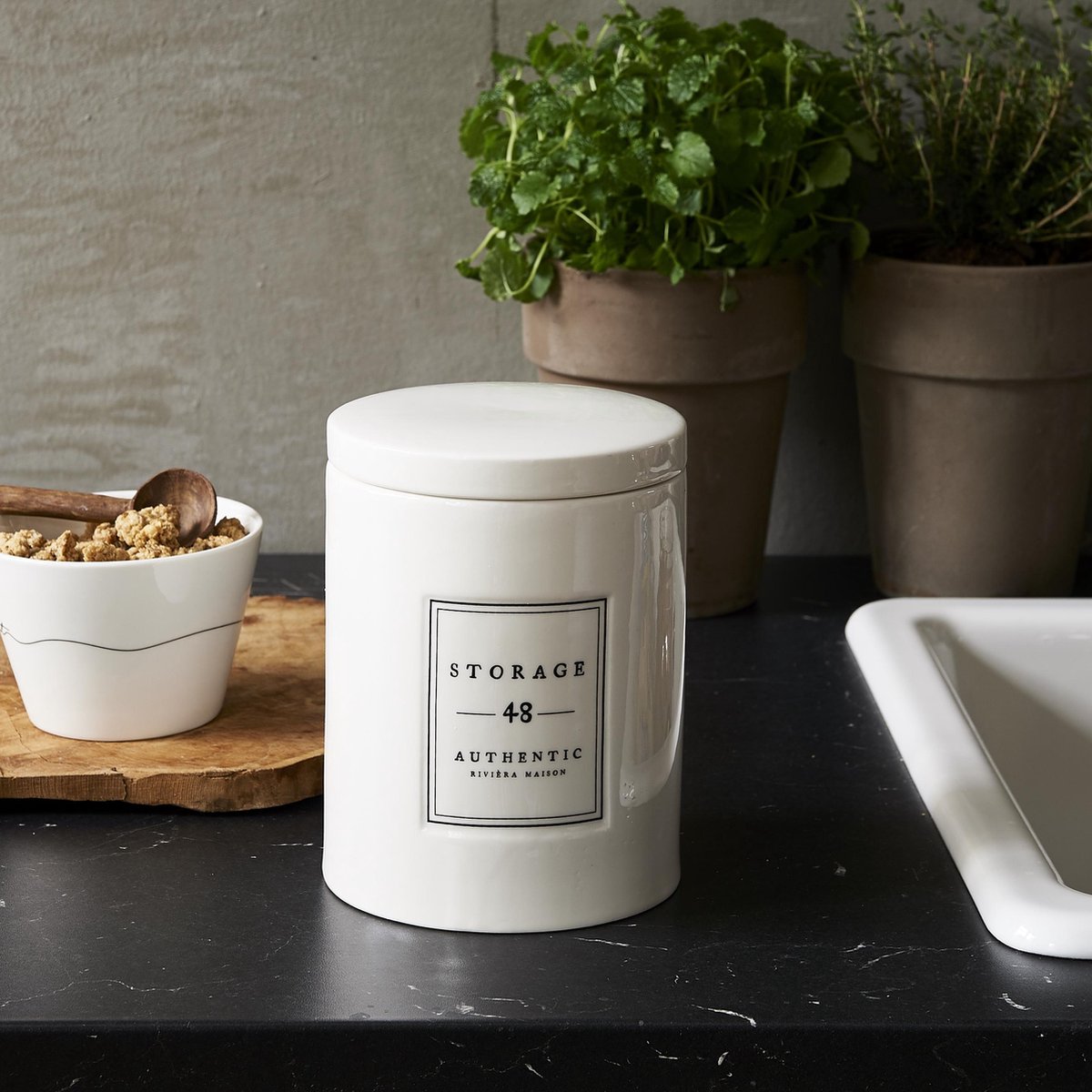 Rivièra Maison Authentic Storage Jar M Voorraadpot