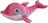 Pluche roze dolfijn knuffel