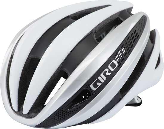Giro Synthe racefiets helm mat wit/zwart Hoofdomtrek 55-59 cm | bol.com