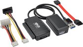 Tripp-Lite U338-06N USB 3.0 SuperSpeed to SATA/IDE Adapter with Built-In USB Cable, 2.5 in., 3.5 in. and 5.25 in. Hard Drives TrippLite