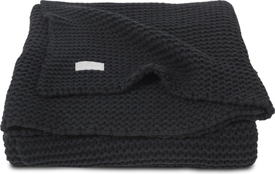 Disco Arctic Soepel Jollein Deken Heavy knit 100x150cm - zwart | bol.com