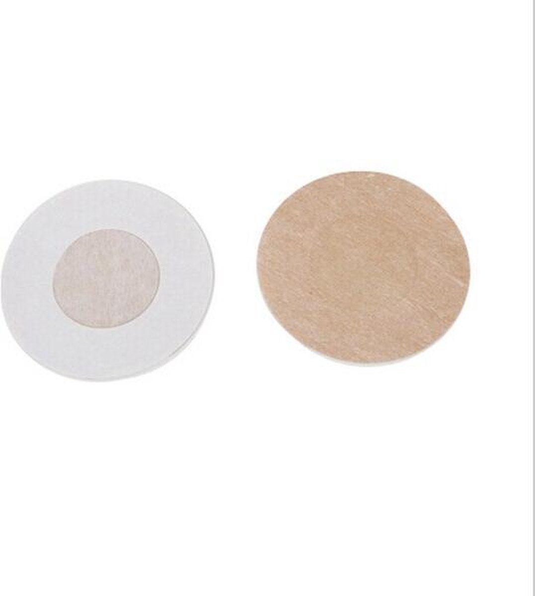 KELERINO. Tepel Stickers - Tepel Cover - 15 paar - Rond