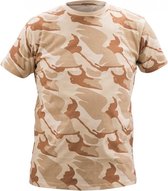 Camouflage t-shirt (180 g/m2) khaki maat XXL