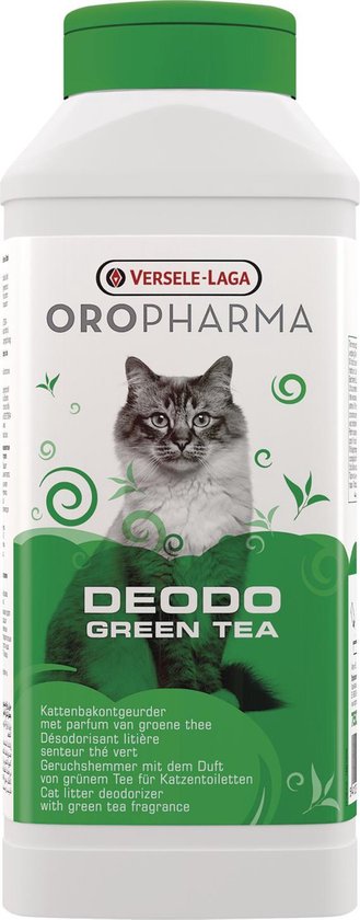 Versele-Laga Oropharma Deodo Geurverdrijver - Kattenbakreinigingsmiddelen - 750 g Groene Theegeur