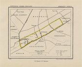 Historische kaart, plattegrond van gemeente Opmeer in Noord Holland uit 1867 door Kuyper van Kaartcadeau.com