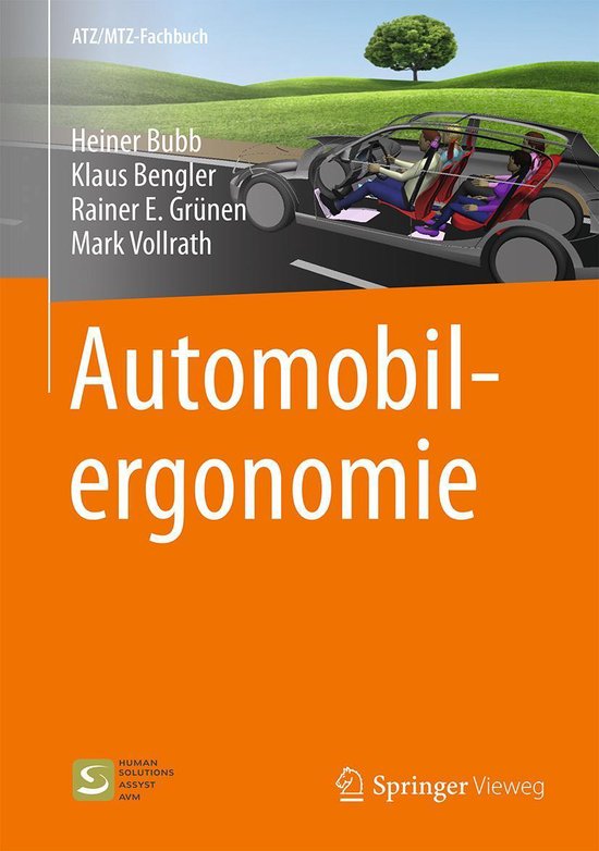 ATZ/MTZ-Fachbuch - Automobilergonomie - cover