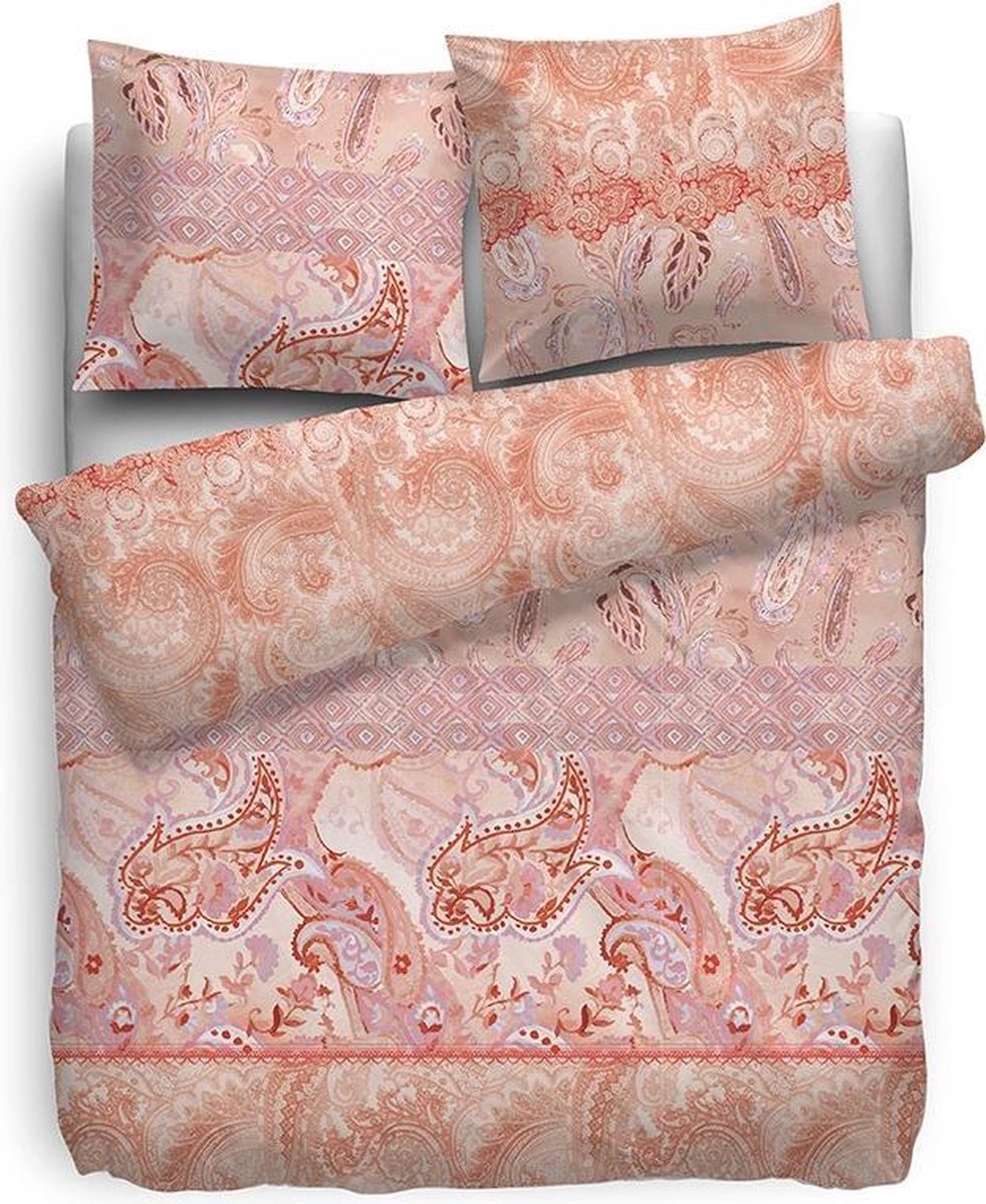 Heckettlane HnL Living Luna - Dekbedovertrek - Lits-jumeaux - 260x200/220 cm - Terra