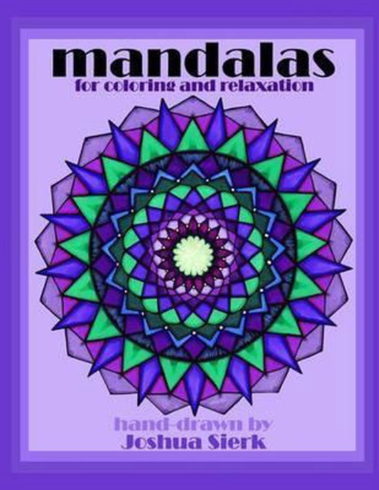 mandalas for coloring and relaxation - cover
