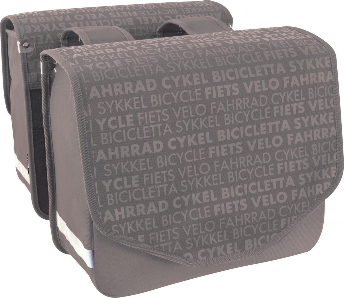 Fastrider Argo - Dubbele Fietstas - 32 l - Bruin
