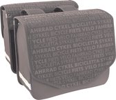 Fastrider Argo - Dubbele Fietstas - 32 l - Bruin