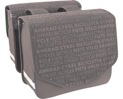 Fastrider Argo - Dubbele Fietstas - 32 l - Bruin