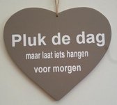 pluk de dag bruin