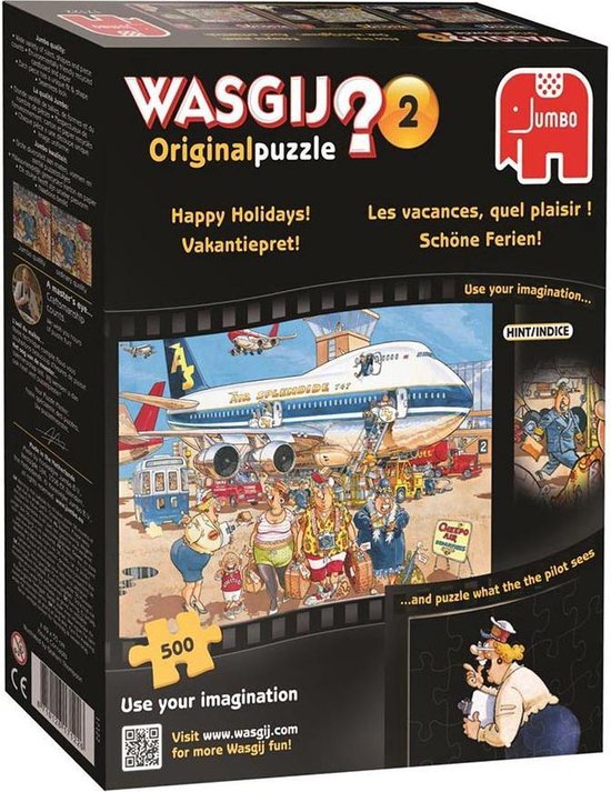 Monografie Junior Medic Wasgij Original 2 Vakantiepret puzzel - 500 stukjes | bol.com
