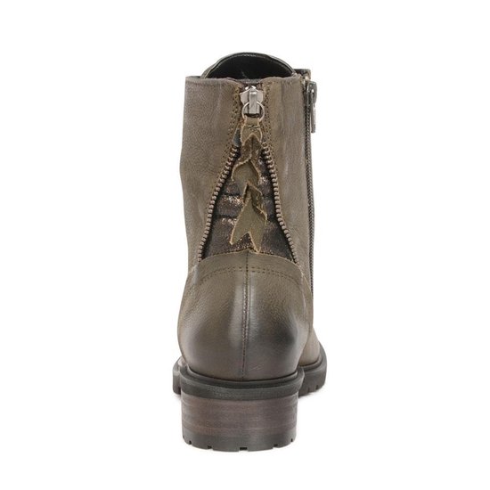 Spm Lala Dames Veterboots Groen Maat 36 Spm Lala Dames Veterboots Groen Maat 36