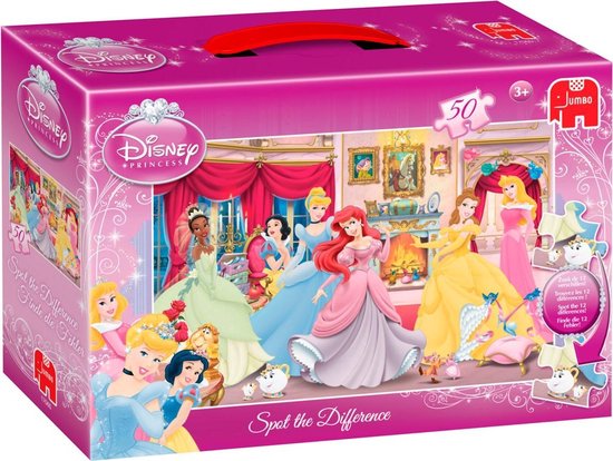 Jumbo Disney Princess Zoek De Verschillen Puzzel 48 Stuks 