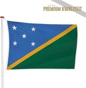 Salomonseilandse Vlag Salomonseilanden 150x225cm - Kwaliteitsvlag - Geschikt voor buiten